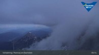 Archiv Foto Dachstein Gletscher: Webcam Bergstation Hunerkogel (2700 m) 04:00