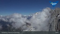 Archiv Foto Dachstein Gletscher: Webcam Bergstation Hunerkogel (2700 m) 08:00