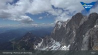 Archiv Foto Dachstein Gletscher: Webcam Bergstation Hunerkogel (2700 m) 12:00