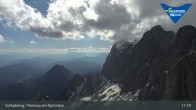 Archiv Foto Dachstein Gletscher: Webcam Bergstation Hunerkogel (2700 m) 16:00
