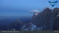 Archiv Foto Dachstein Gletscher: Webcam Bergstation Hunerkogel (2700 m) 04:00