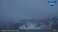 Archiv Foto Dachstein Gletscher: Webcam Bergstation Hunerkogel (2700 m) 04:00
