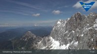 Archiv Foto Dachstein Gletscher: Webcam Bergstation Hunerkogel (2700 m) 10:00