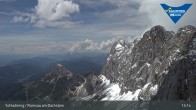 Archiv Foto Dachstein Gletscher: Webcam Bergstation Hunerkogel (2700 m) 12:00