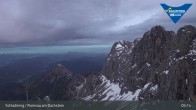 Archiv Foto Dachstein Gletscher: Webcam Bergstation Hunerkogel (2700 m) 04:00