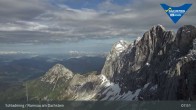 Archiv Foto Dachstein Gletscher: Webcam Bergstation Hunerkogel (2700 m) 14:00
