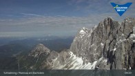 Archiv Foto Dachstein Gletscher: Webcam Bergstation Hunerkogel (2700 m) 08:00