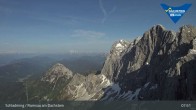 Archiv Foto Dachstein Gletscher: Webcam Bergstation Hunerkogel (2700 m) 07:00