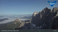 Archiv Foto Dachstein Gletscher: Webcam Bergstation Hunerkogel (2700 m) 06:00