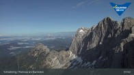 Archiv Foto Dachstein Gletscher: Webcam Bergstation Hunerkogel (2700 m) 07:00