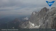 Archiv Foto Dachstein Gletscher: Webcam Bergstation Hunerkogel (2700 m) 08:00
