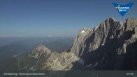 Archiv Foto Dachstein Gletscher: Webcam Bergstation Hunerkogel (2700 m) 07:00