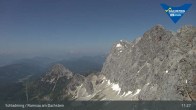 Archiv Foto Dachstein Gletscher: Webcam Bergstation Hunerkogel (2700 m) 10:00