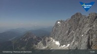Archiv Foto Dachstein Gletscher: Webcam Bergstation Hunerkogel (2700 m) 12:00