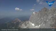 Archiv Foto Dachstein Gletscher: Webcam Bergstation Hunerkogel (2700 m) 10:00