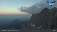 Archiv Foto Dachstein Gletscher: Webcam Bergstation Hunerkogel (2700 m) 04:00
