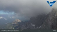 Archiv Foto Dachstein Gletscher: Webcam Bergstation Hunerkogel (2700 m) 07:00