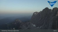 Archiv Foto Dachstein Gletscher: Webcam Bergstation Hunerkogel (2700 m) 04:00