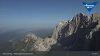 Archiv Foto Dachstein Gletscher: Webcam Bergstation Hunerkogel (2700 m) 07:00