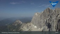 Archiv Foto Dachstein Gletscher: Webcam Bergstation Hunerkogel (2700 m) 08:00