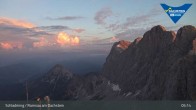 Archiv Foto Dachstein Gletscher: Webcam Bergstation Hunerkogel (2700 m) 04:00