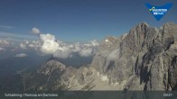 Archiv Foto Dachstein Gletscher: Webcam Bergstation Hunerkogel (2700 m) 08:00