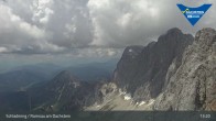 Archiv Foto Dachstein Gletscher: Webcam Bergstation Hunerkogel (2700 m) 12:00