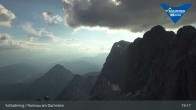 Archiv Foto Dachstein Gletscher: Webcam Bergstation Hunerkogel (2700 m) 18:00