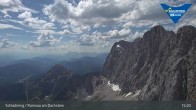 Archiv Foto Dachstein Gletscher: Webcam Bergstation Hunerkogel (2700 m) 14:00