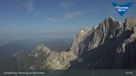 Archiv Foto Dachstein Gletscher: Webcam Bergstation Hunerkogel (2700 m) 07:00