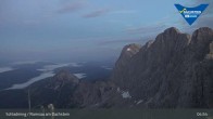Archiv Foto Dachstein Gletscher: Webcam Bergstation Hunerkogel (2700 m) 04:00