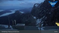 Archiv Foto Dachstein Gletscher: Webcam Bergstation Hunerkogel (2700 m) 04:00