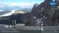 Archiv Foto Dachstein Gletscher: Webcam Bergstation Hunerkogel (2700 m) 07:00