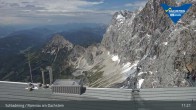 Archiv Foto Dachstein Gletscher: Webcam Bergstation Hunerkogel (2700 m) 10:00