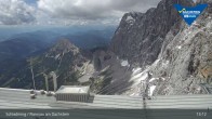 Archiv Foto Dachstein Gletscher: Webcam Bergstation Hunerkogel (2700 m) 12:00