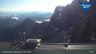 Archiv Foto Dachstein Gletscher: Webcam Bergstation Hunerkogel (2700 m) 18:00