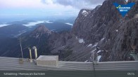 Archiv Foto Dachstein Gletscher: Webcam Bergstation Hunerkogel (2700 m) 04:00