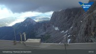 Archiv Foto Dachstein Gletscher: Webcam Bergstation Hunerkogel (2700 m) 06:00