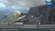 Archiv Foto Dachstein Gletscher: Webcam Bergstation Hunerkogel (2700 m) 08:00