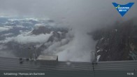 Archiv Foto Dachstein Gletscher: Webcam Bergstation Hunerkogel (2700 m) 18:00