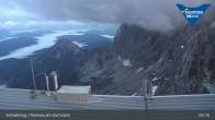 Archiv Foto Dachstein Gletscher: Webcam Bergstation Hunerkogel (2700 m) 04:00