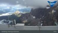 Archiv Foto Dachstein Gletscher: Webcam Bergstation Hunerkogel (2700 m) 07:00