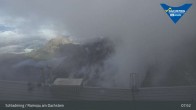 Archiv Foto Dachstein Gletscher: Webcam Bergstation Hunerkogel (2700 m) 07:00