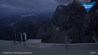 Archiv Foto Dachstein Gletscher: Webcam Bergstation Hunerkogel (2700 m) 04:00