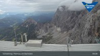 Archiv Foto Dachstein Gletscher: Webcam Bergstation Hunerkogel (2700 m) 08:00