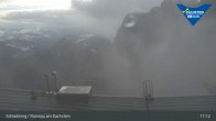 Archiv Foto Dachstein Gletscher: Webcam Bergstation Hunerkogel (2700 m) 16:00