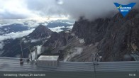 Archiv Foto Dachstein Gletscher: Webcam Bergstation Hunerkogel (2700 m) 18:00