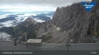Archiv Foto Dachstein Gletscher: Webcam Bergstation Hunerkogel (2700 m) 07:00