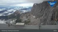 Archiv Foto Dachstein Gletscher: Webcam Bergstation Hunerkogel (2700 m) 08:00
