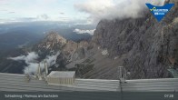 Archiv Foto Dachstein Gletscher: Webcam Bergstation Hunerkogel (2700 m) 06:00